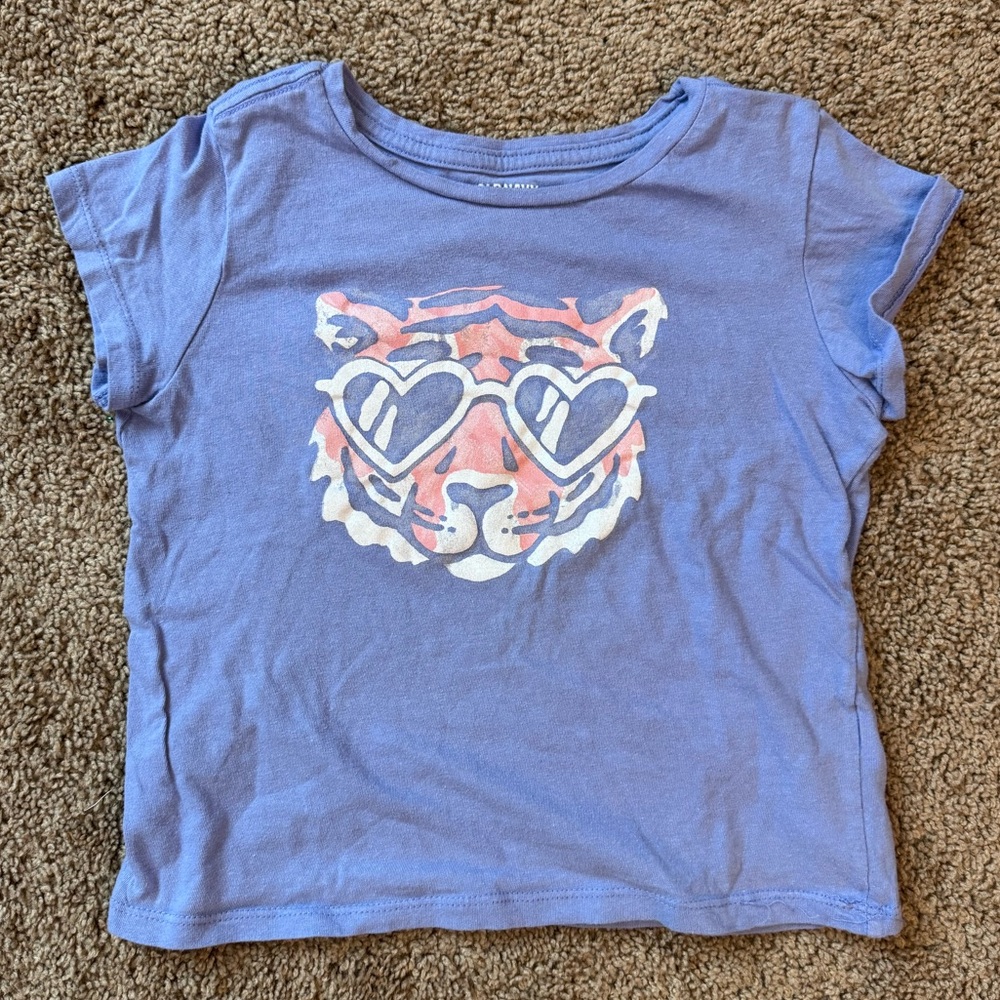 Girls Tiger Graphic T-shirt